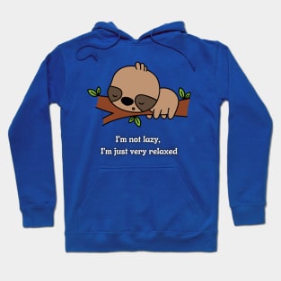 Lazy sleepy relaxed sloath Hoodie